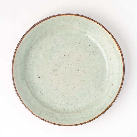 皿 8寸(約24cm) 白掛 A