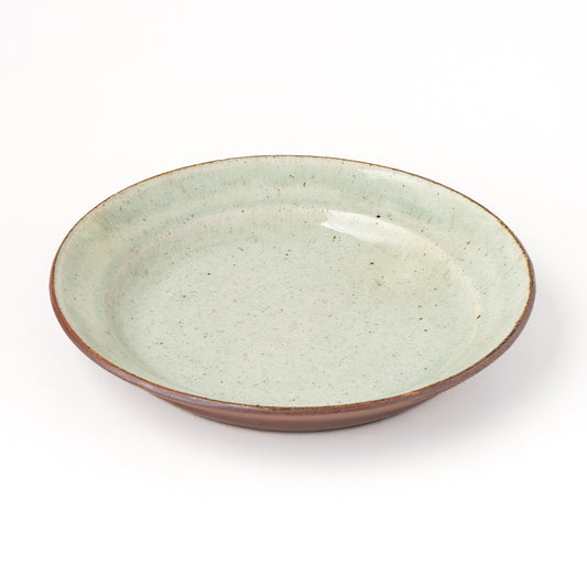 皿 8寸(約24cm) 白掛 B