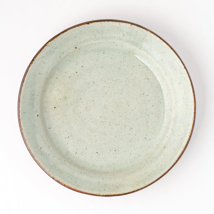 皿 8寸(約24cm) 白掛 B
