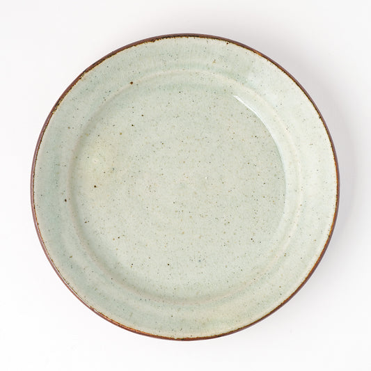 皿 8寸(約24cm) 白掛 B