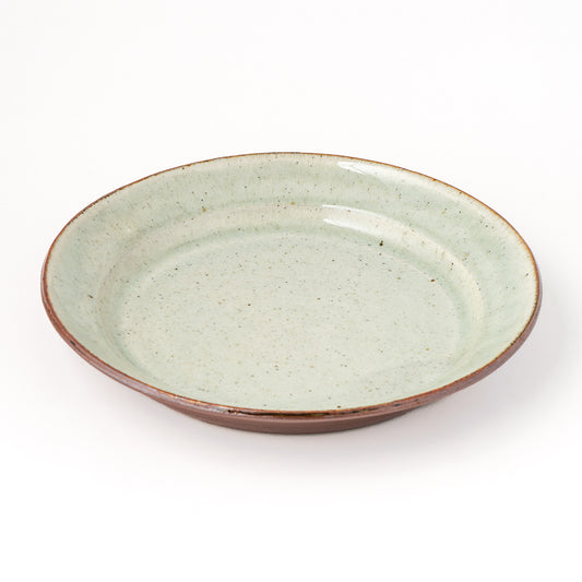 皿 8寸(約24cm) 白掛 C