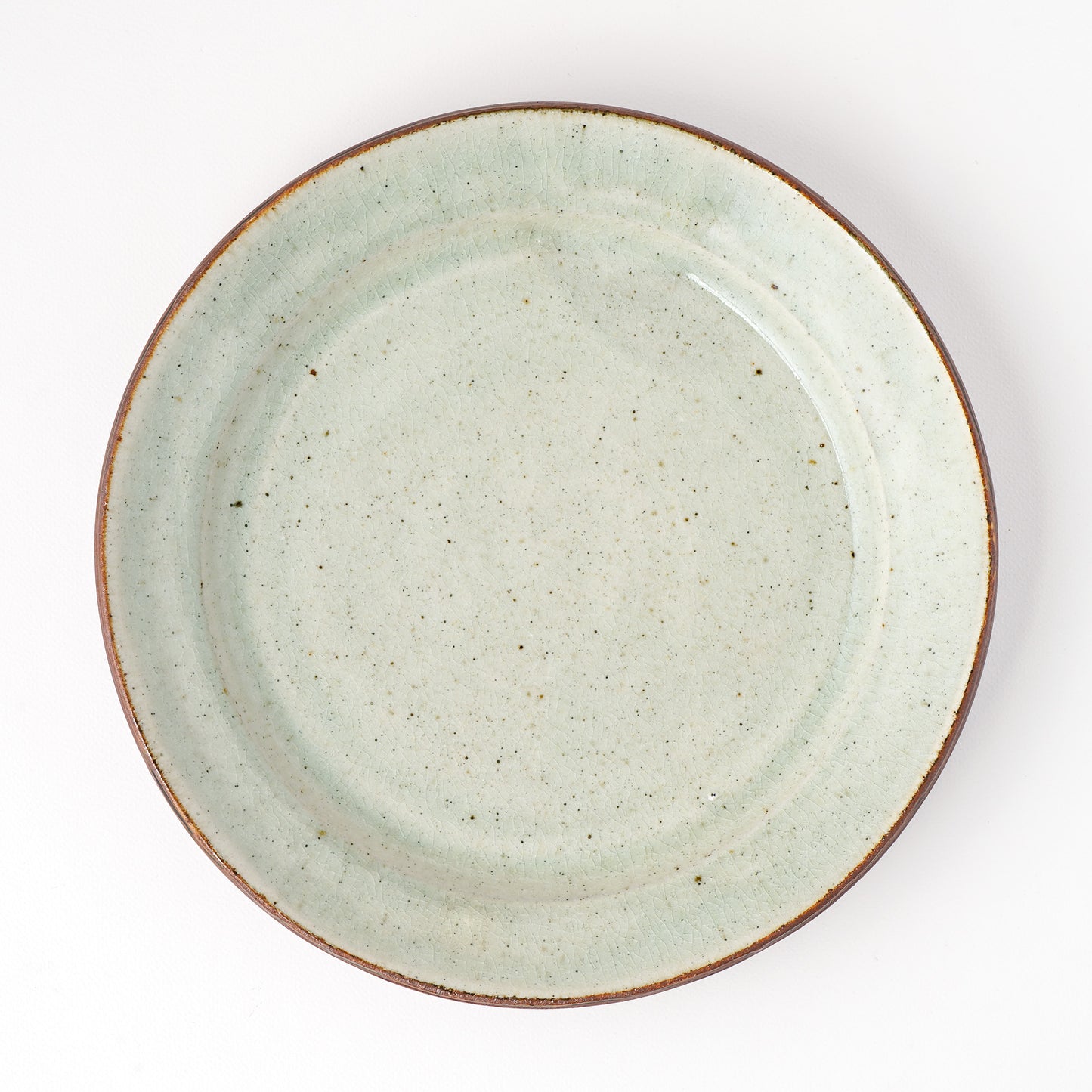 皿 8寸(約24cm) 白掛 C