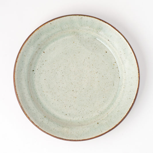 皿 8寸(約24cm) 白掛 C