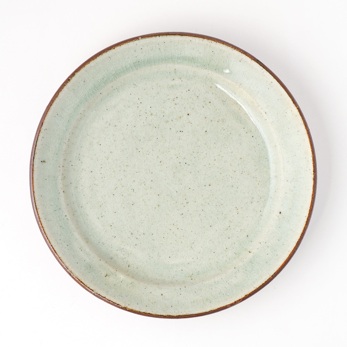 皿 8寸(約24cm) 白掛 D