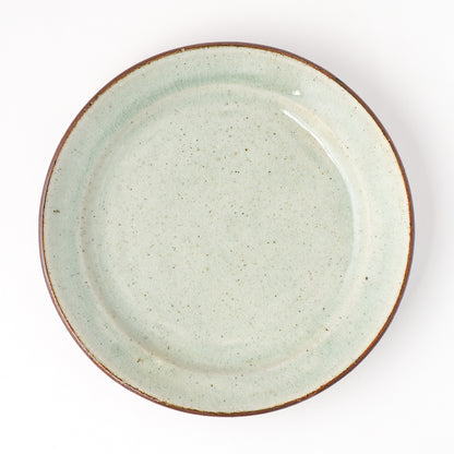 皿 8寸(約24cm) 白掛 D