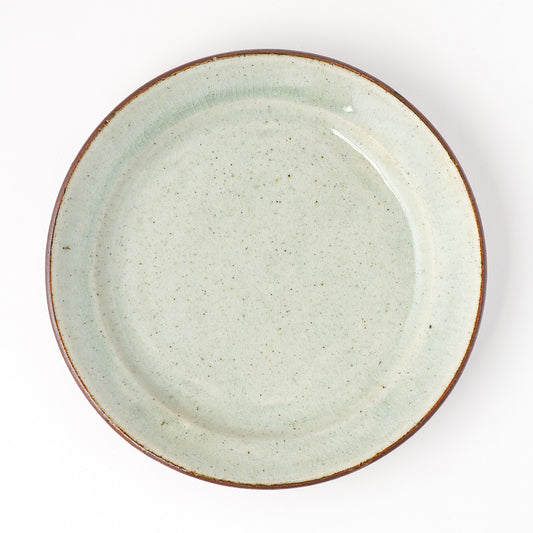 皿 8寸(約24cm) 白掛 D
