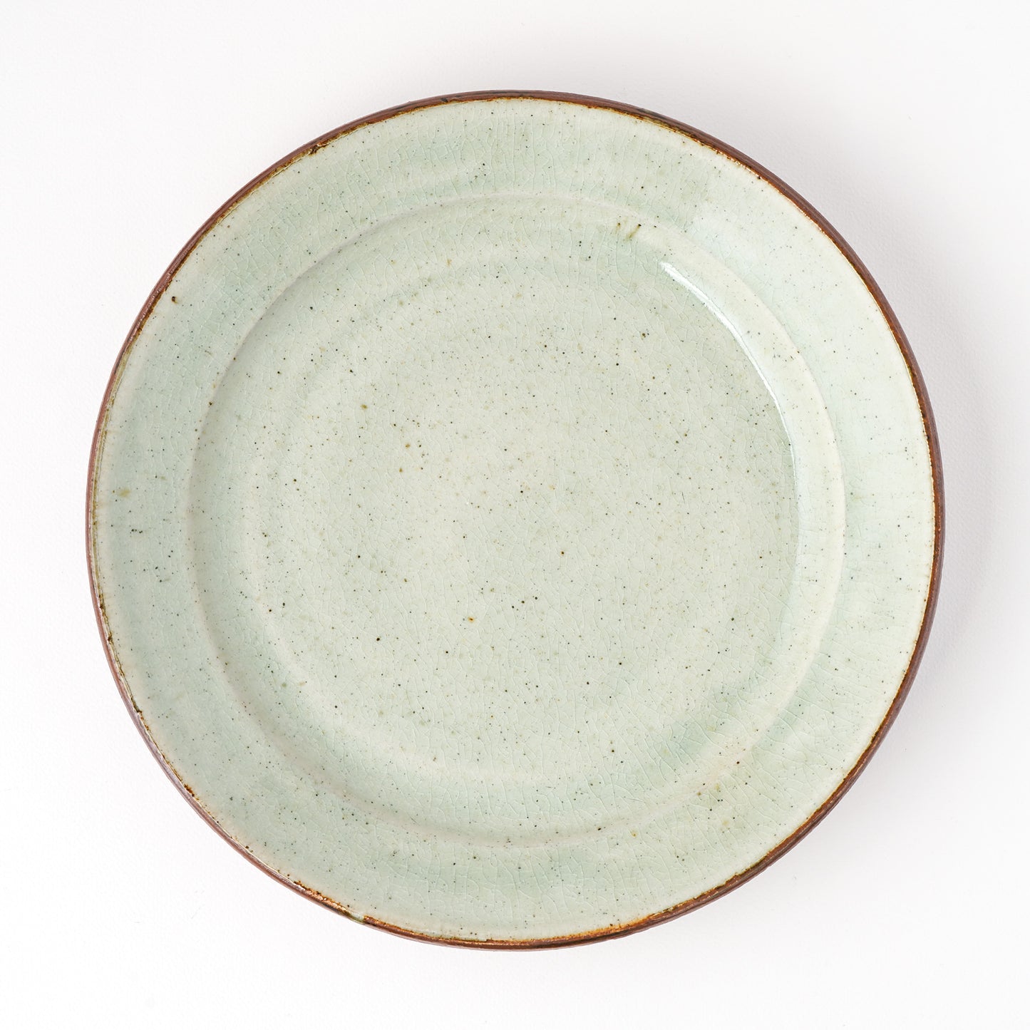 皿 8寸(約24cm) 白掛 E
