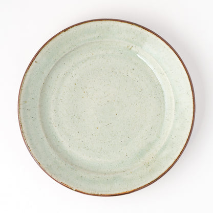 皿 8寸(約24cm) 白掛 E