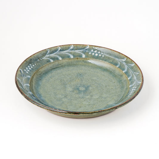 皿 8寸(約24cm) イッチン G