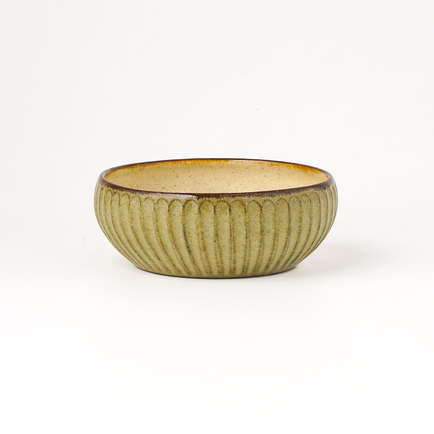 小鉢 3.5寸(約10.5cm) キビ白 A