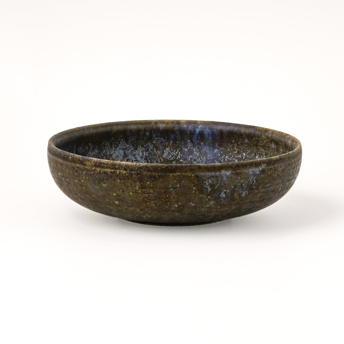 丸鉢 約14.5cm 艶消し 青 A