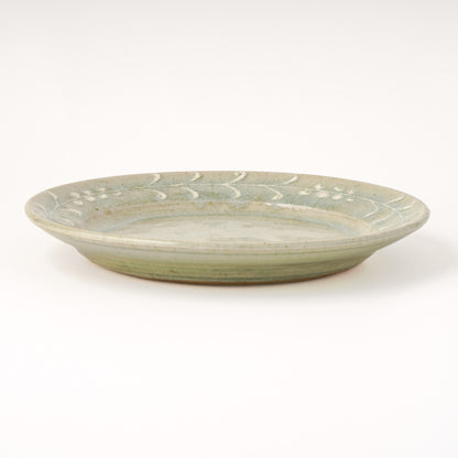 平皿 7寸(約21cm) イッチン 半磁器 A