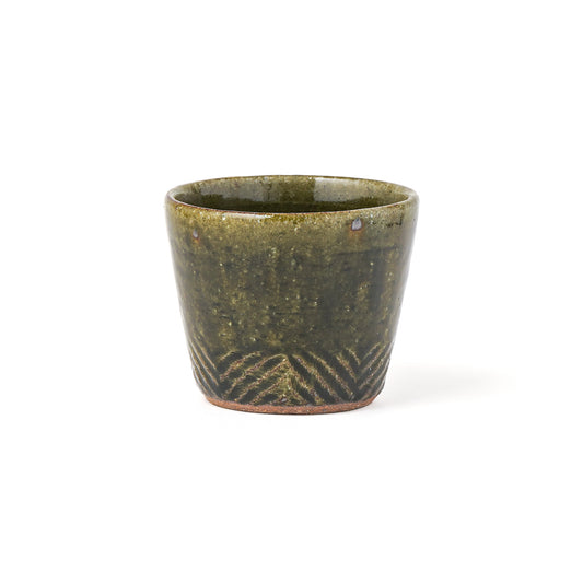 フリーカップ 約 220ml 原土 縄紋 呉須 A