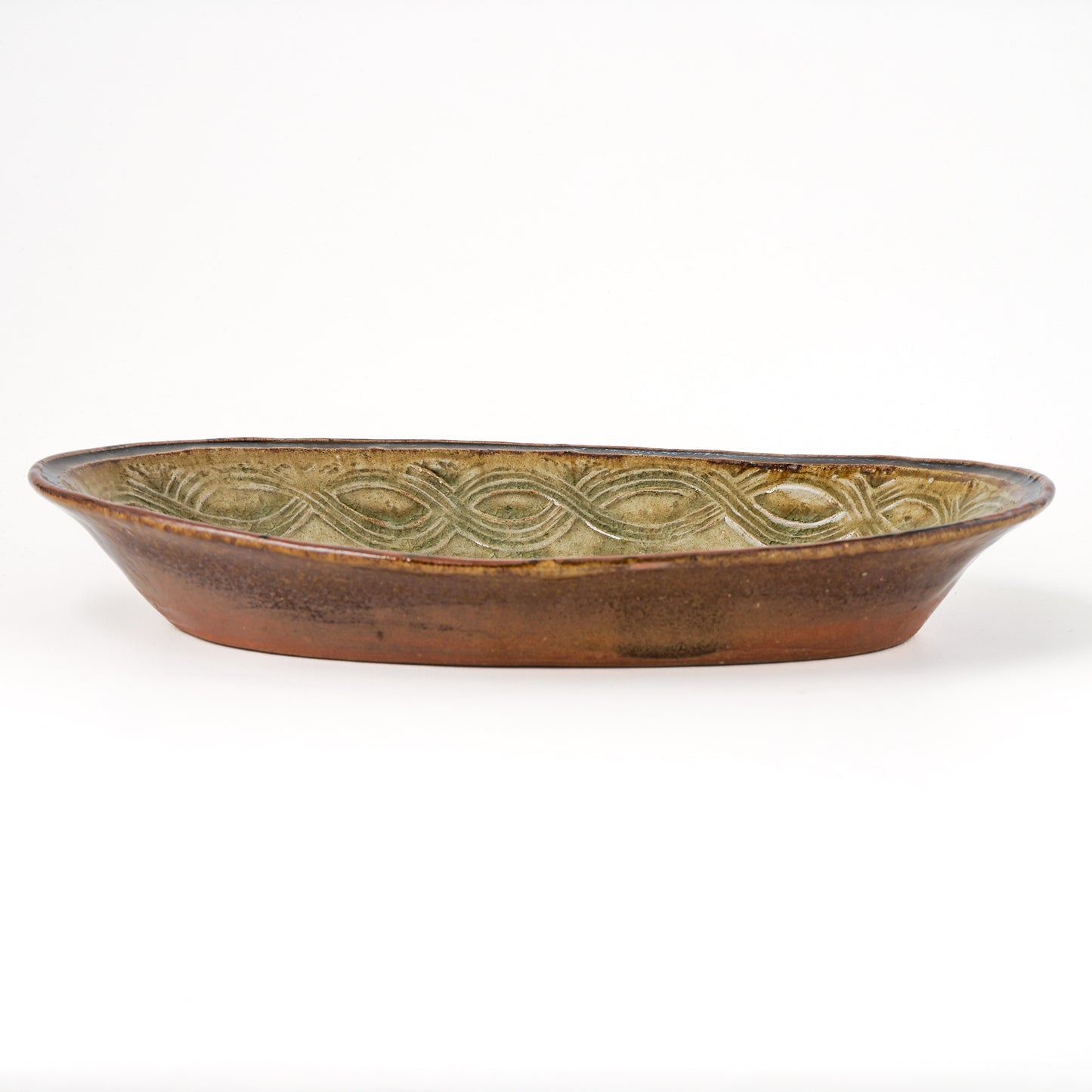 楕円鉢 大(約28.5cm×約19cm) A