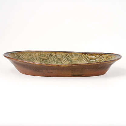 楕円鉢 大(約28.5cm×約19cm) A