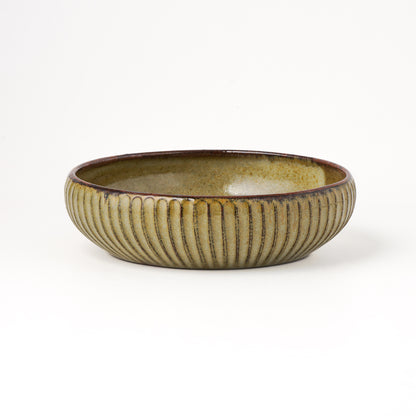 カレー皿 5寸(約15cm) キビ白 A