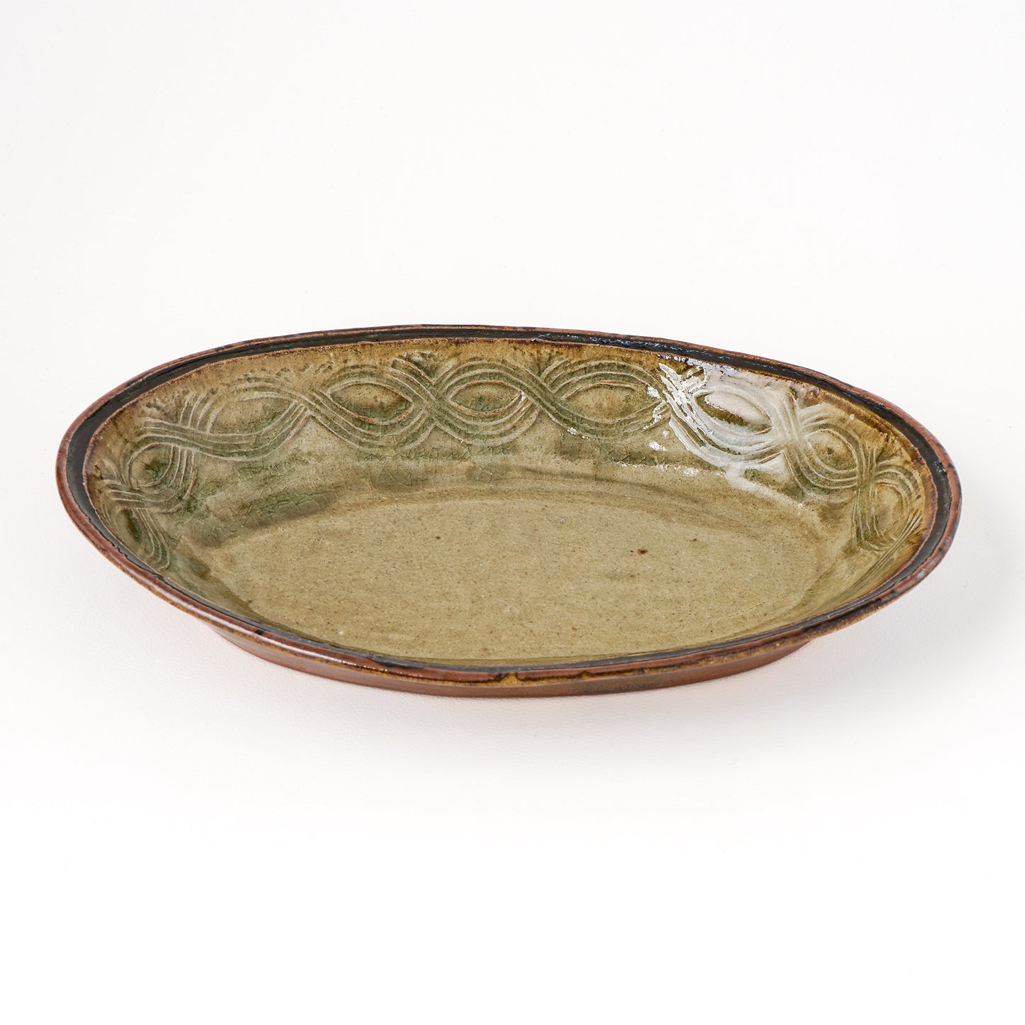 楕円鉢 大(約28.5cm×約19cm) A