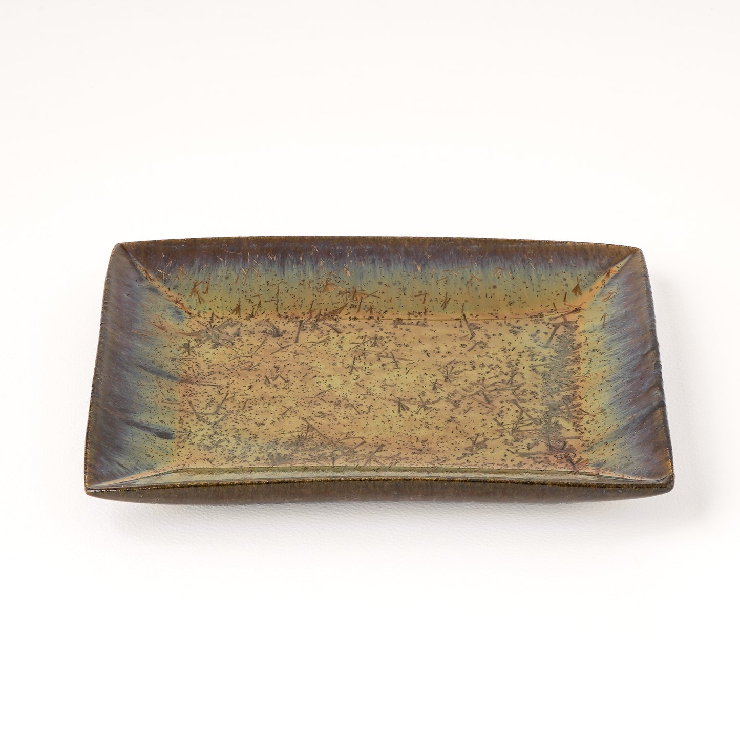板皿 M(約17cm×約13cm) 飴緑 A