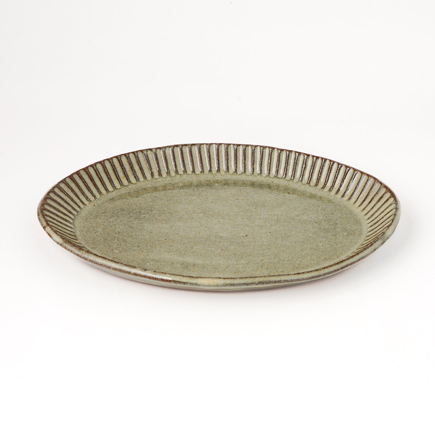 オーバルプレート 約17cm×約24cm A