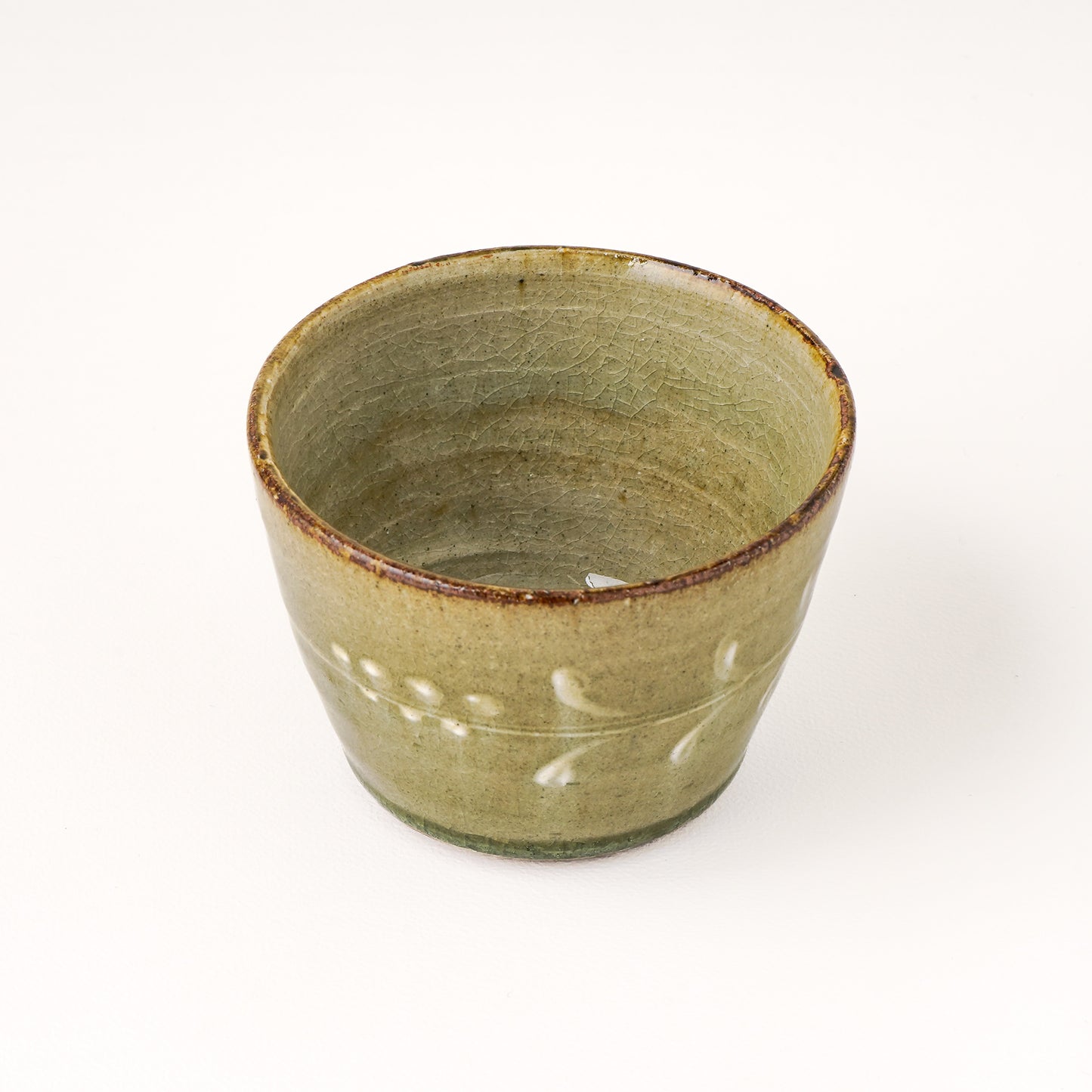 そばちょこ 大(約350ml) 灰釉 A