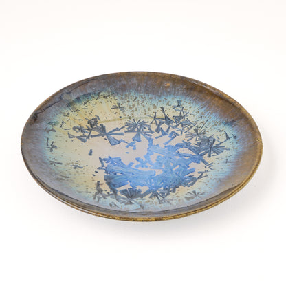 皿 5寸(約15cm) 青 A