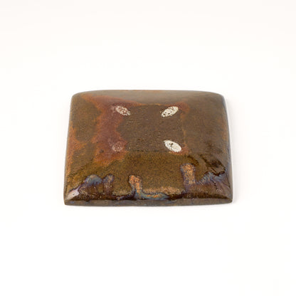 正角皿 小(約10.5cm×約10.5cm) 飴緑 A