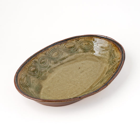 楕円鉢 大(約28.5cm×約19cm) A
