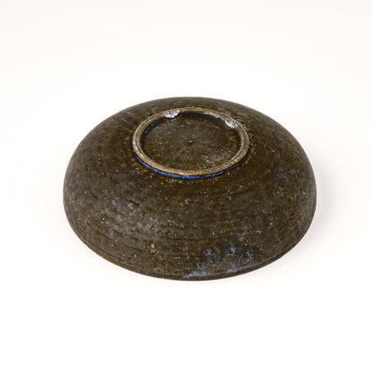丸鉢 約14.5cm 艶消し 青 A