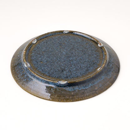 皿 5寸(約15cm) 青 A