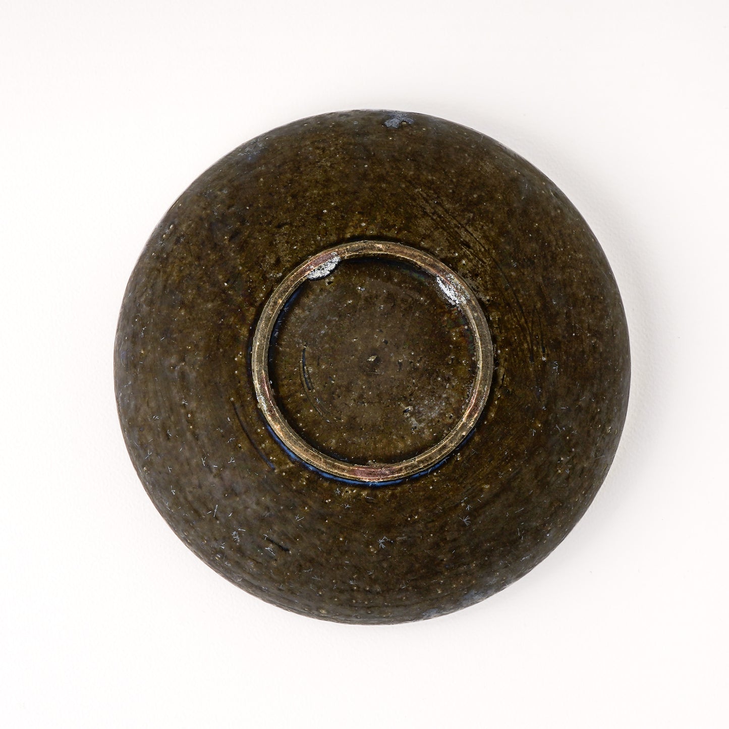 丸鉢 約14.5cm 艶消し 青 A