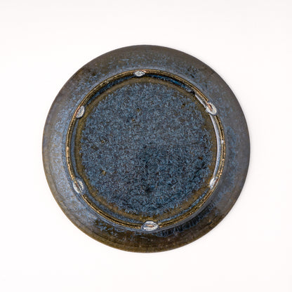 皿 5寸(約15cm) 青 A