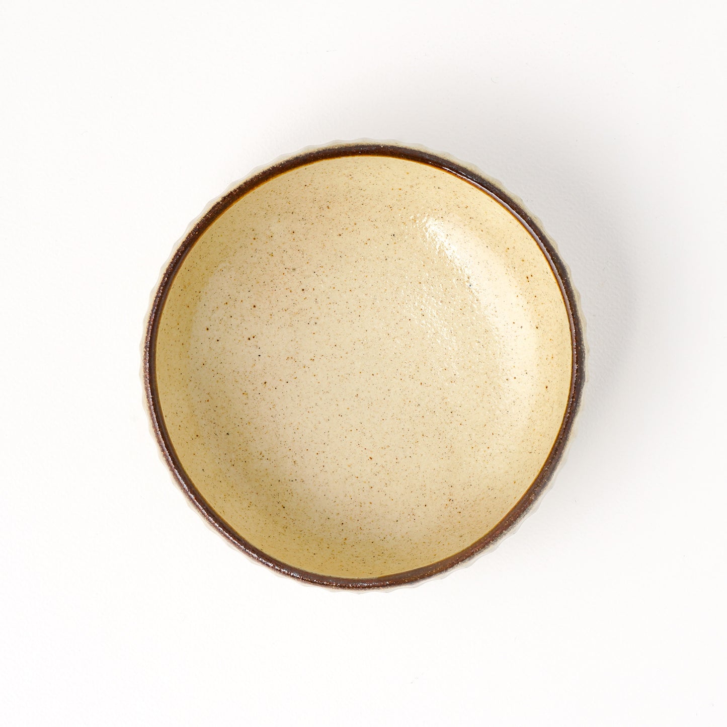 小鉢 3.5寸(約10.5cm) キビ白 A