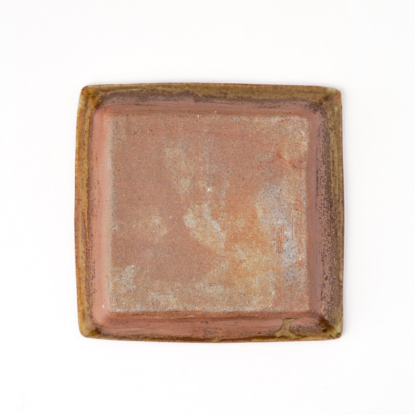 角皿 5寸(約15cm×約15cm) 白掛 A