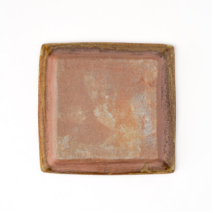 角皿 5寸(約15cm×約15cm) 白掛 A