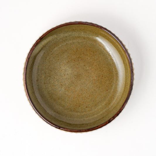 カレー皿 5寸(約15cm) キビ白 A