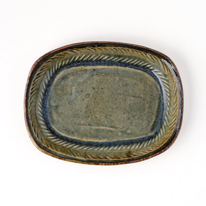 長方皿 中(約19.5cm×約15.5cm) A