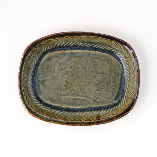 長方皿 中(約19.5cm×約15.5cm) A