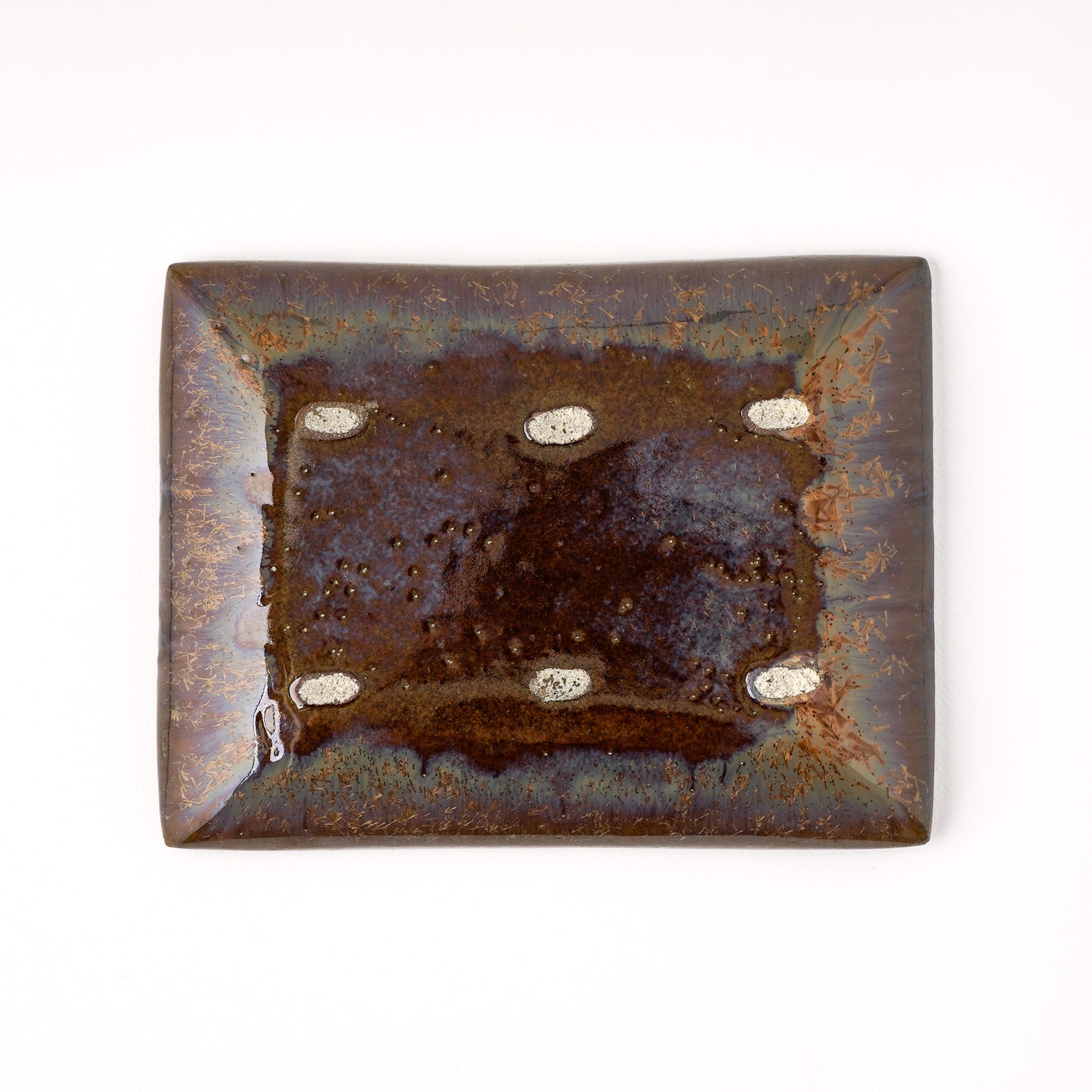 板皿 M(約17cm×約13cm) 飴緑 A