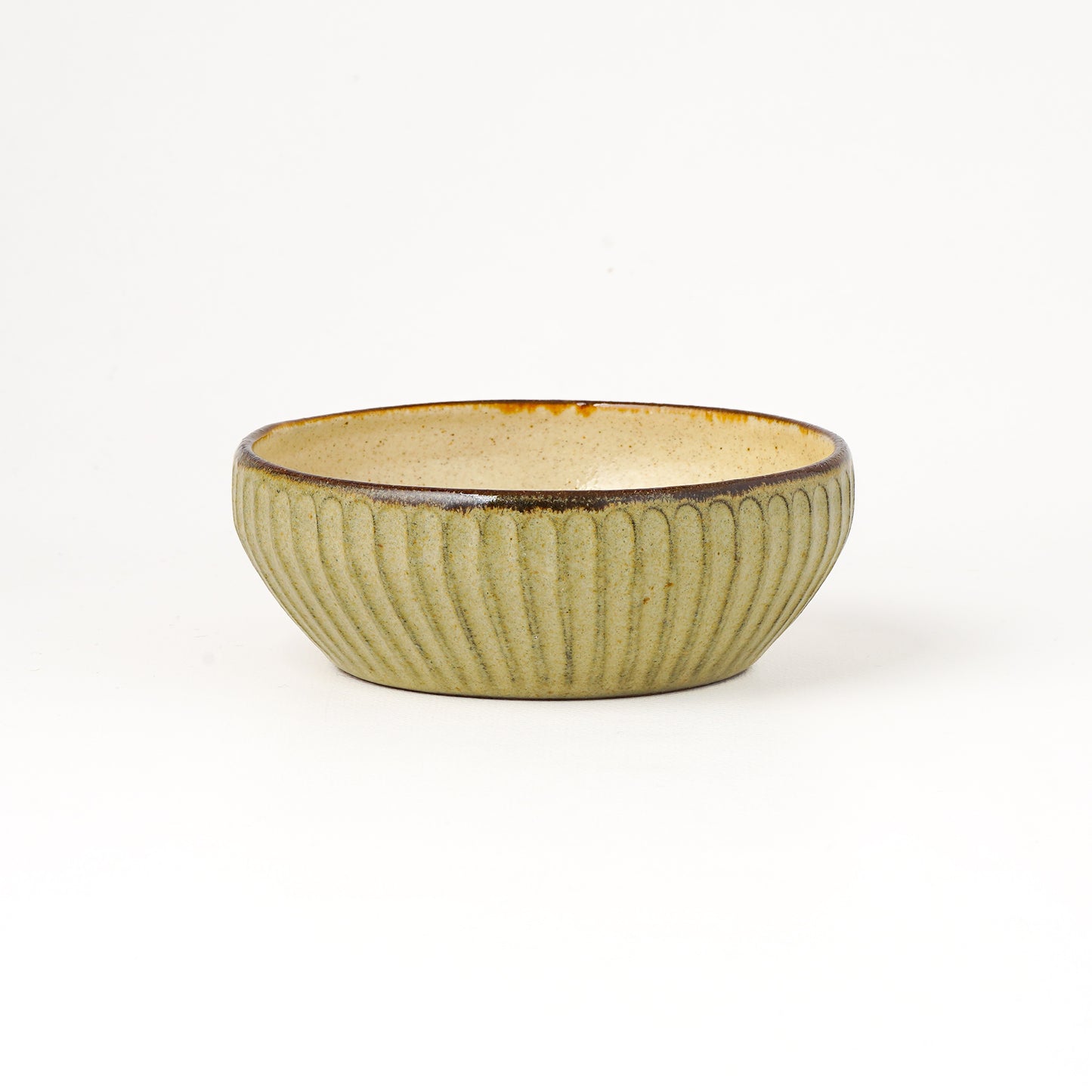 小鉢 3.5寸(約10.5cm) キビ白 B