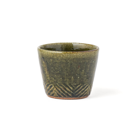 フリーカップ 約 220ml 原土 縄紋 呉須 B