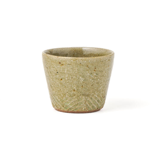 フリーカップ 約 220ml 原土 縄紋 灰 B