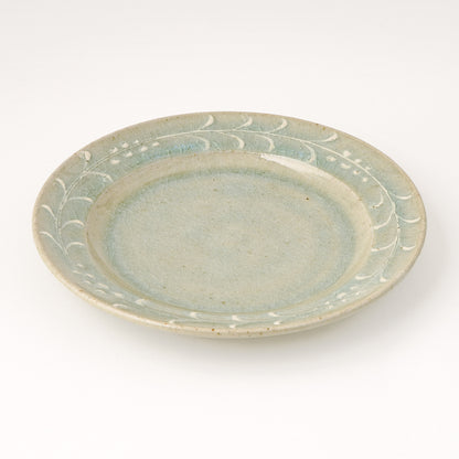 平皿 7寸(約21cm) イッチン 半磁器 B