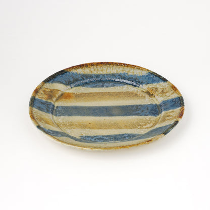 タタラリム皿 約20cm 二彩 B