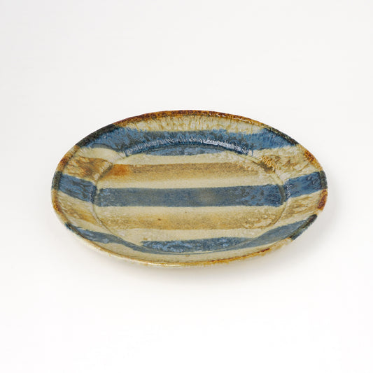 タタラリム皿 約20cm 二彩 B