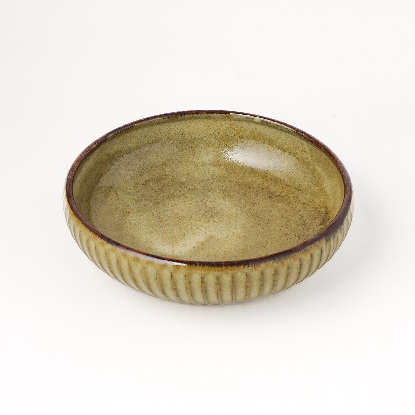 カレー皿 5寸(約15cm) キビ白 B