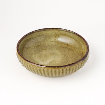 カレー皿 5寸(約15cm) キビ白 B