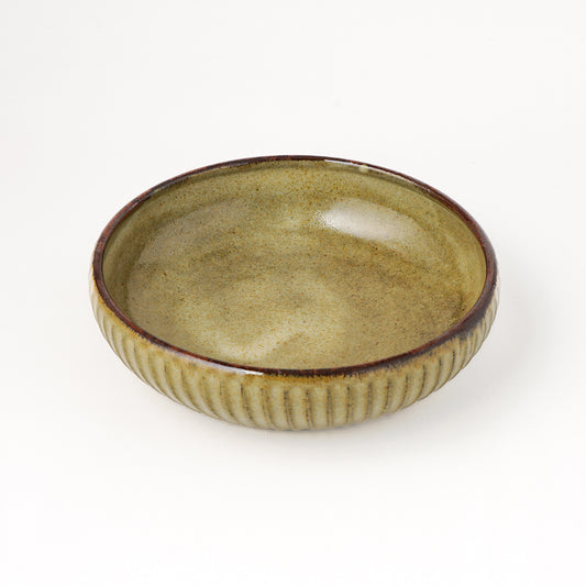 カレー皿 5寸(約15cm) キビ白 B