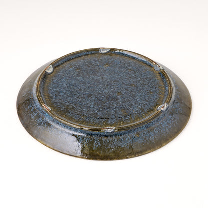 皿 5寸(約15cm) 青 B