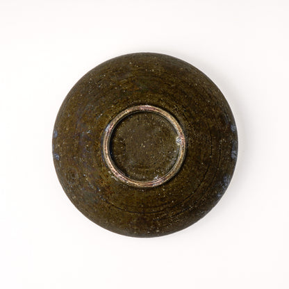 丸鉢 約14.5cm 艶消し 青 B