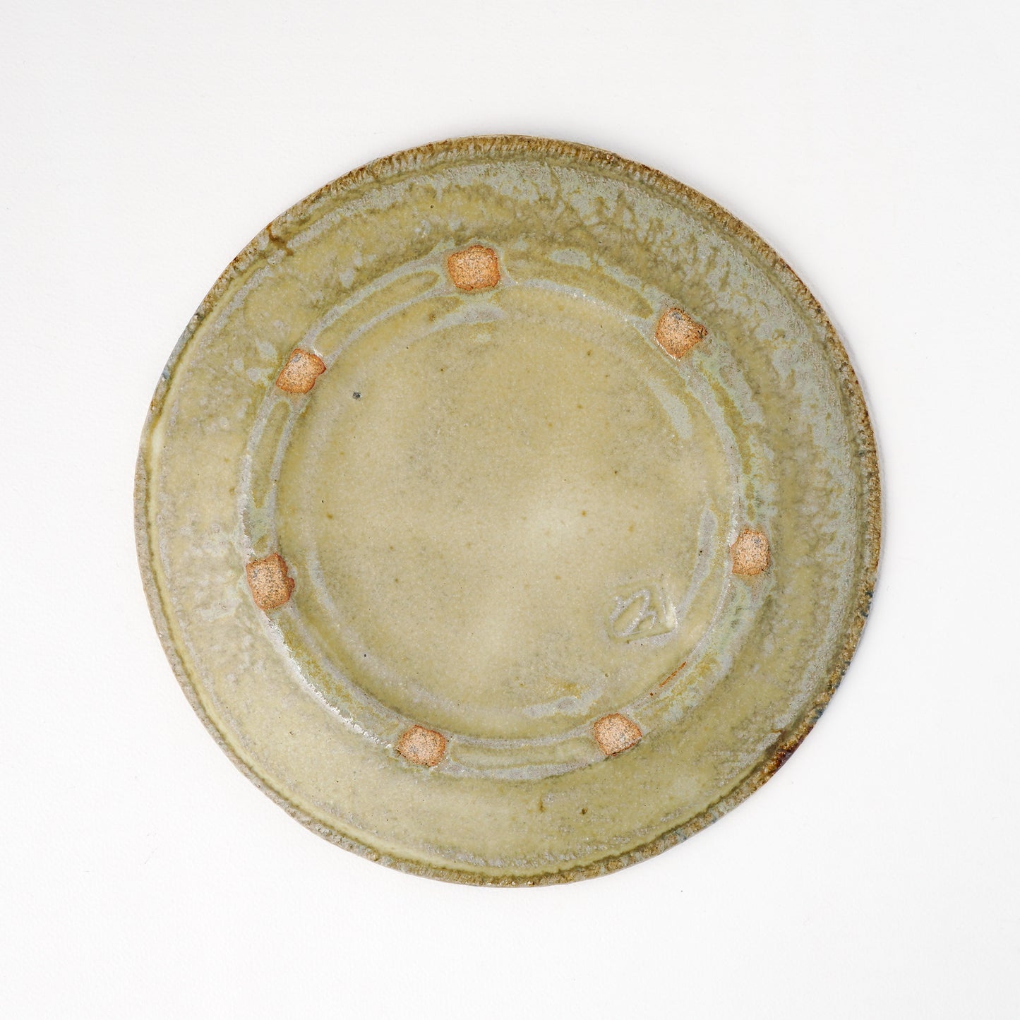 タタラリム皿 約20cm 二彩 B